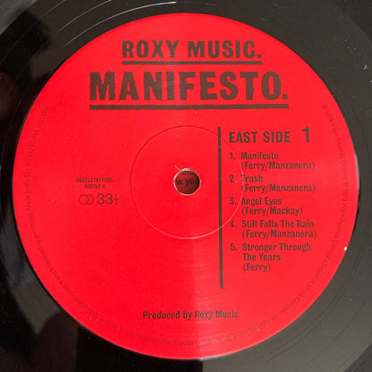 Roxy Music : Manifesto (LP, Album, RE)