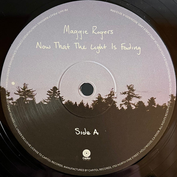 Maggie Rogers : Now That The Light Is Fading (10", EP)