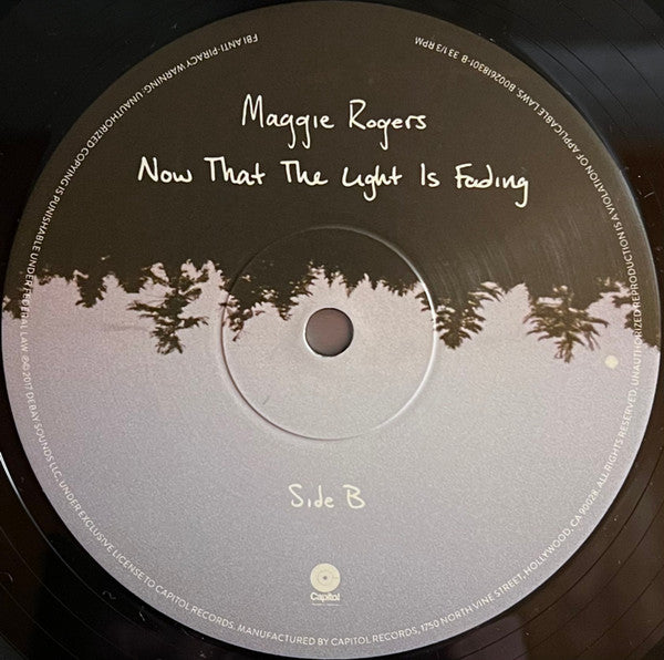 Maggie Rogers : Now That The Light Is Fading (10", EP)
