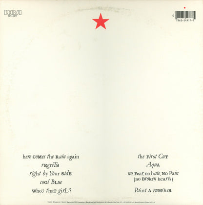 Eurythmics : Touch (LP, Album, Ind)