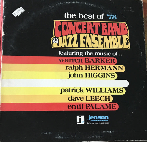 Concert Band & Jazz Ensemble : The Best Of '78 (LP, Album, Promo)