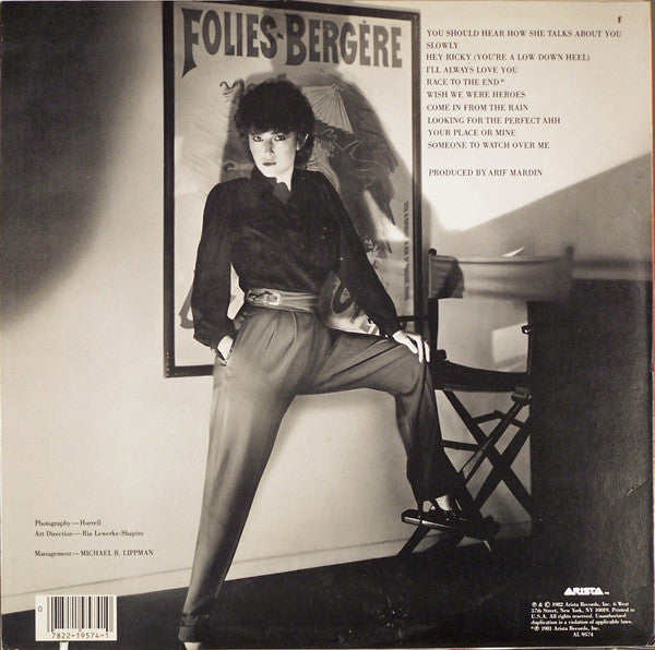 Melissa Manchester : Hey Ricky (LP, Album)