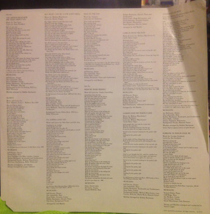 Melissa Manchester : Hey Ricky (LP, Album)