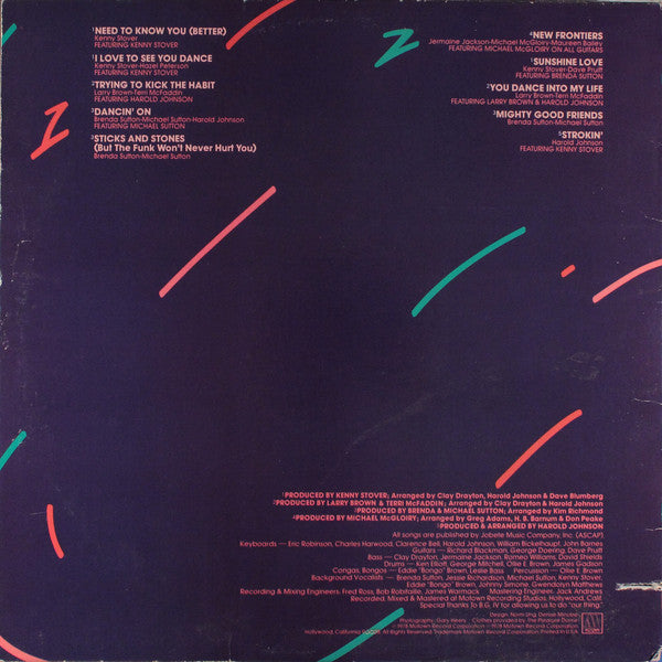 Finished Touch : Need To Know You Better (LP, Album)