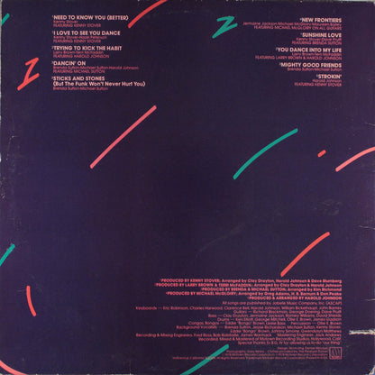 Finished Touch : Need To Know You Better (LP, Album)