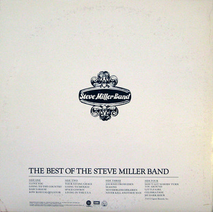 Steve Miller Band : Anthology (2xLP, Comp, RP, Win)