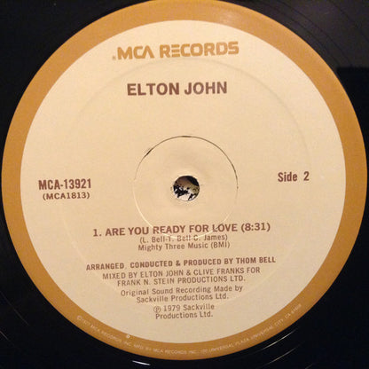 Elton John : The Thom Bell Sessions (12", EP, PRC)