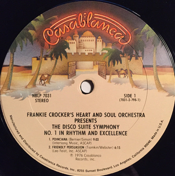 The Heart And Soul Orchestra : Presents The Disco Suite Symphony No. 1 In Rhythm And Excellence (2xLP, Album)