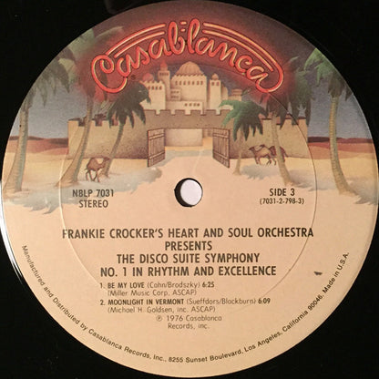The Heart And Soul Orchestra : Presents The Disco Suite Symphony No. 1 In Rhythm And Excellence (2xLP, Album)