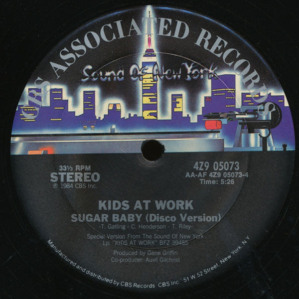 Kids At Work : Sugar Baby (12")