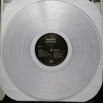Iggy Pop : Lust For Life (LP, Album, RE, RM, Cle)