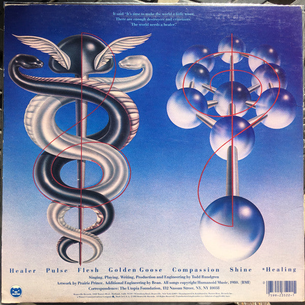 Todd Rundgren : Healing (LP, Album + 7", EP, S/Edition)