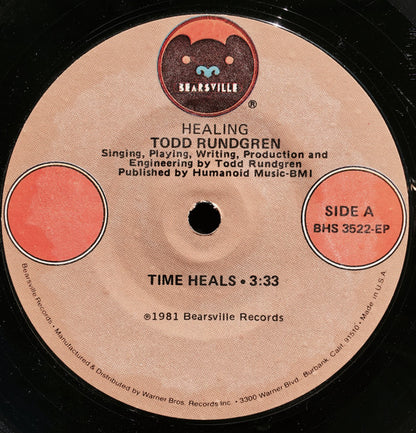 Todd Rundgren : Healing (LP, Album + 7", EP, S/Edition)