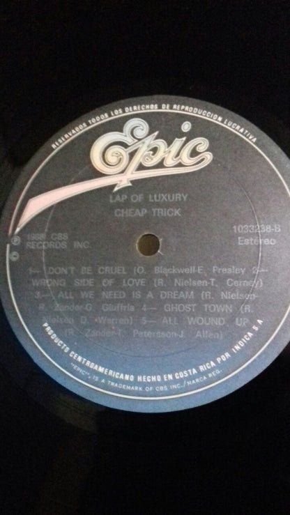 Cheap Trick : Lap Of Luxury (LP, Album)
