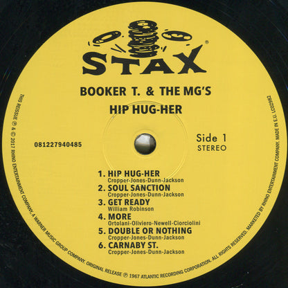 Booker T & The MG's : Hip Hug-Her (LP, Album, RE, 180)