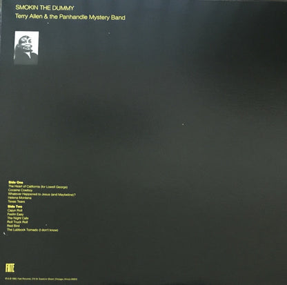 Terry Allen & The Panhandle Mystery Band : Smokin The Dummy (LP, Album, RE, Rai)