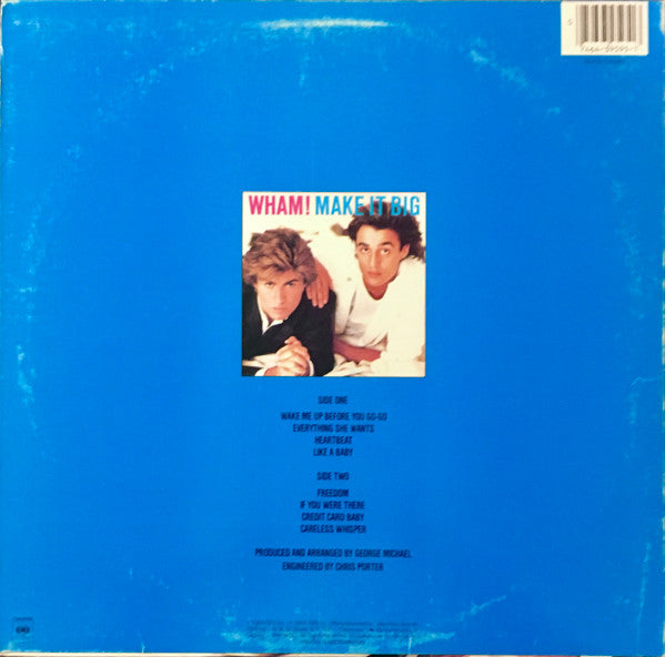 Wham! : Make It Big (LP, Album, Pit)