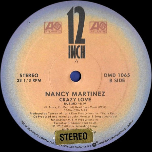 Nancy Martinez : Crazy Love (12", Promo)
