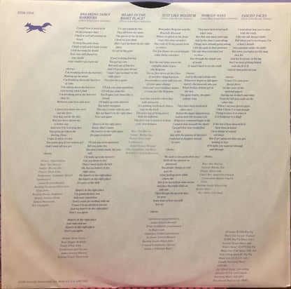 Elton John : The Fox (LP, Album, Spe)