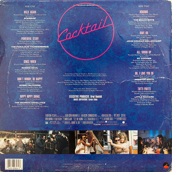 Various : Cocktail (Original Motion Picture Soundtrack) (LP, Comp)