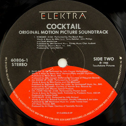 Various : Cocktail (Original Motion Picture Soundtrack) (LP, Comp)