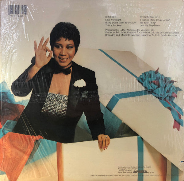 Aretha Franklin : Jump To It (LP, Album, Mon)