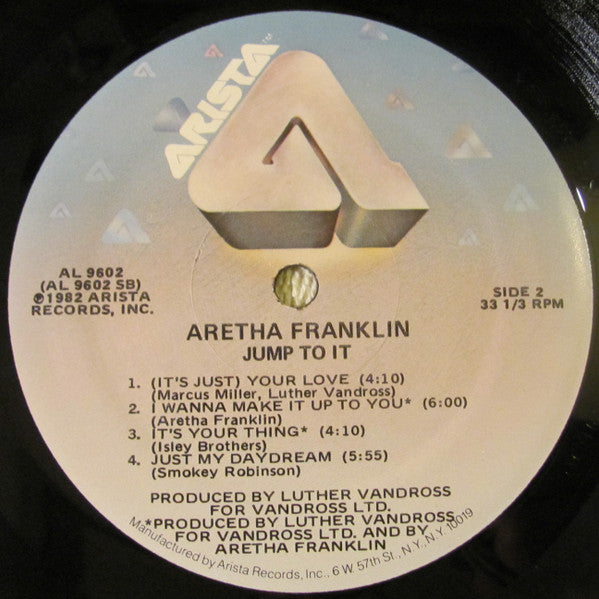 Aretha Franklin : Jump To It (LP, Album, Mon)