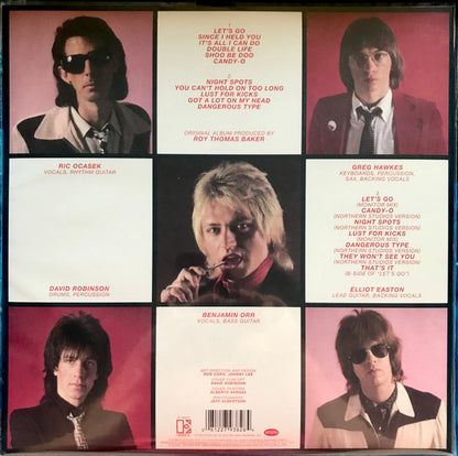 The Cars : Candy-O (LP, Album, RE + LP, S/Sided, Etch + RM, 180)