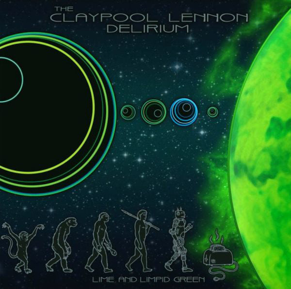 The Claypool Lennon Delirium : Lime And Limpid Green  (10", EP, Ltd, Gre)