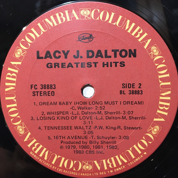Lacy J. Dalton : Greatest Hits (LP, Comp)