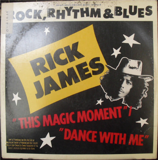 Rick James : This Magic Moment / Dance With Me (12", Maxi)