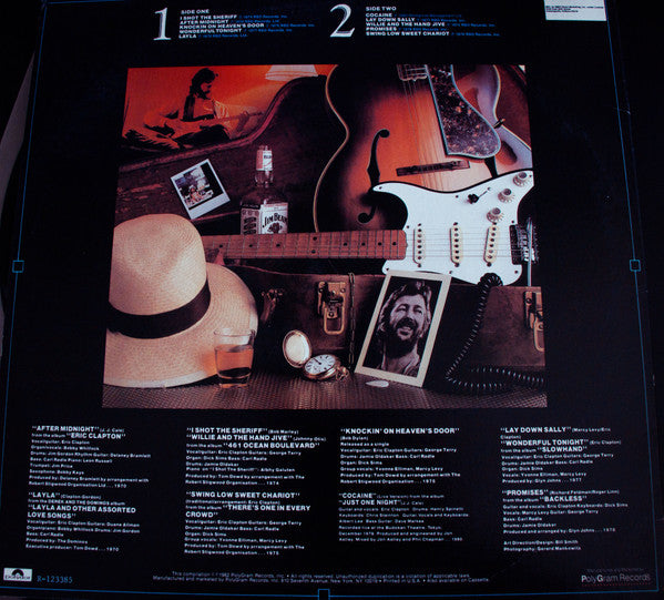 Eric Clapton : Time Pieces - The Best Of Eric Clapton (LP, Comp, RE)