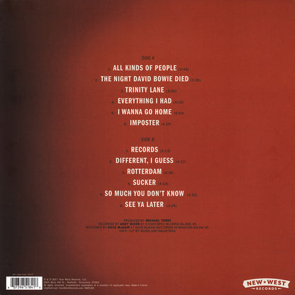Lilly Hiatt : Trinity Lane (LP, Album)