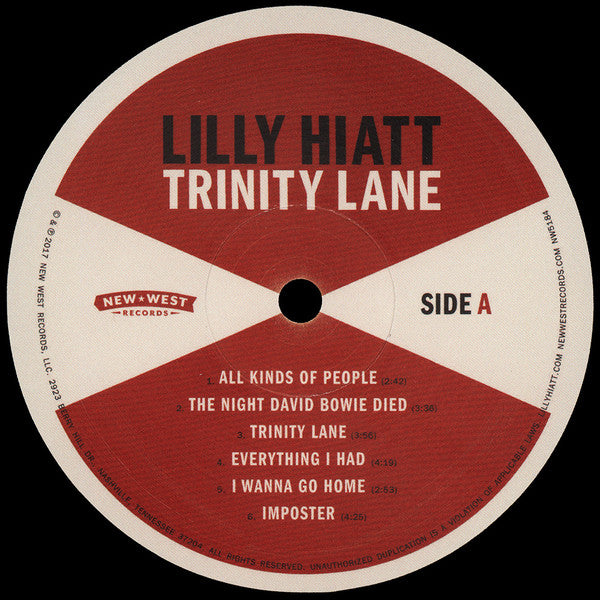 Lilly Hiatt : Trinity Lane (LP, Album)