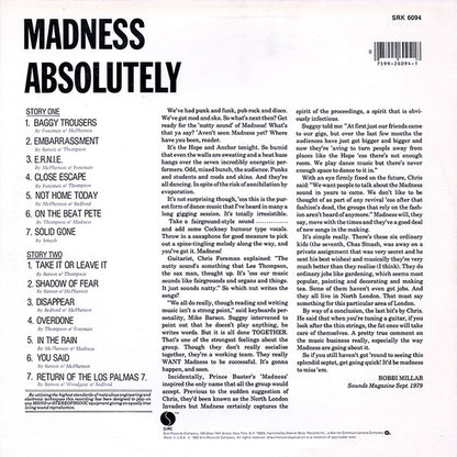 Madness : Absolutely (LP, Album, Los)