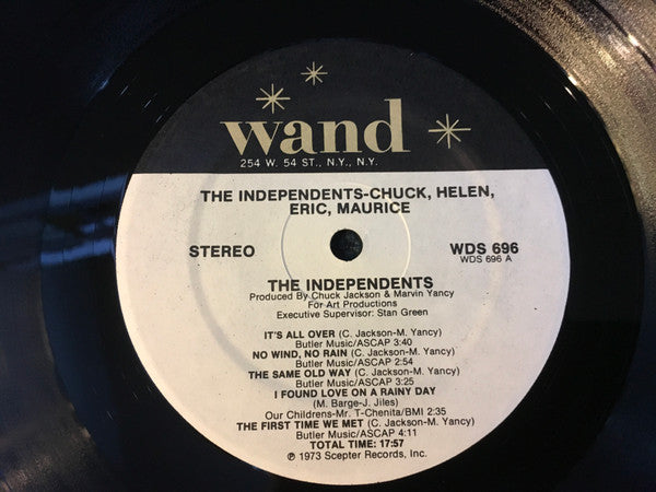 The Independents : Chuck, Helen, Eric, Maurice (LP, Album)
