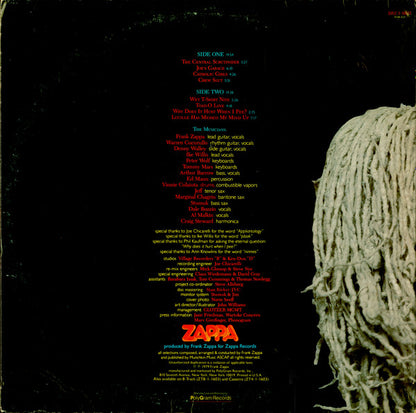 Zappa* : Joe's Garage Act I (LP, Album, RP, Gat)