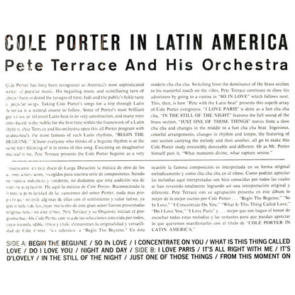 Pete Terrace And His Orchestra : Cole Porter In Latin America (LP, RE)