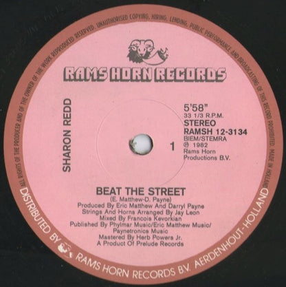 Sharon Redd : Beat The Street (12")