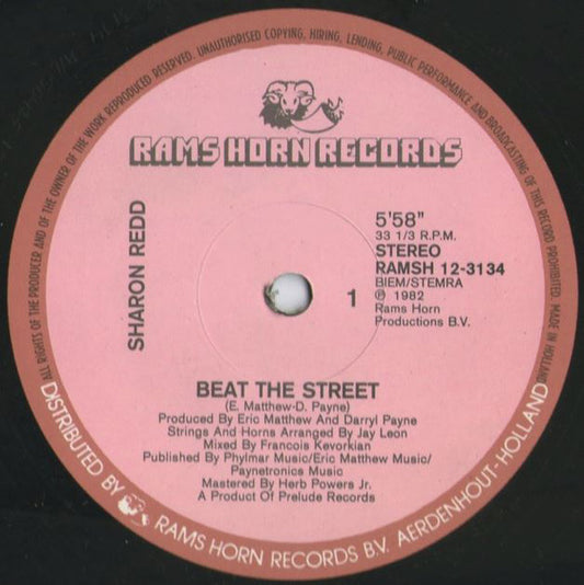Sharon Redd : Beat The Street (12")