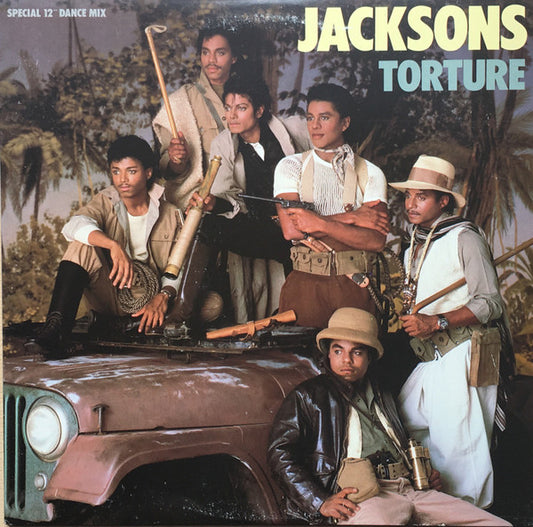 The Jacksons : Torture (12", Promo)