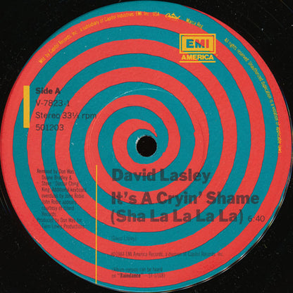 David Lasley : It's A Cryin' Shame (Sha La La La La) (12")