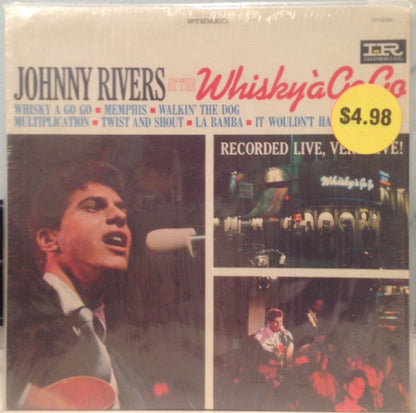 Johnny Rivers : Johnny Rivers At Whiskey-Go-Go (LP)