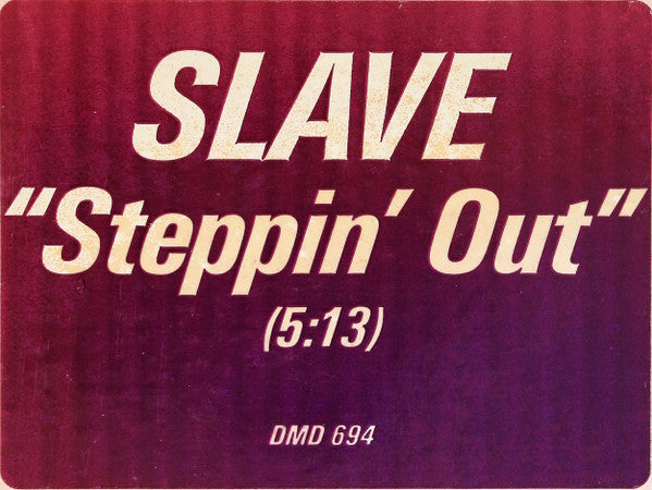 Slave : Steppin' Out (12", Promo)