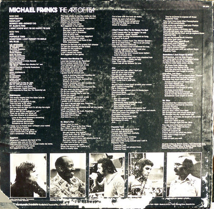 Michael Franks : The Art Of Tea (LP, Album, RP, Los)