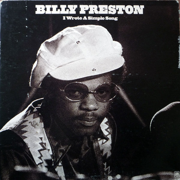 Billy Preston : I Wrote A Simple Song (LP, Album, Gat)