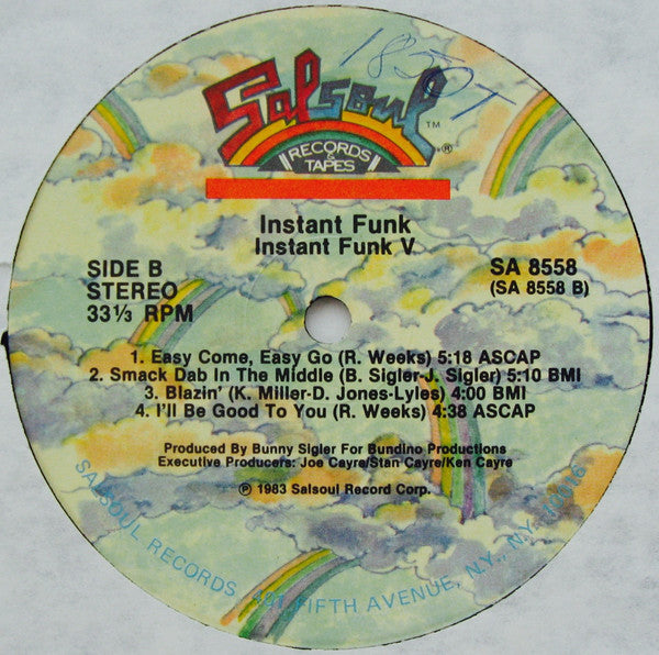 Instant Funk : Instant Funk V (LP, Album)