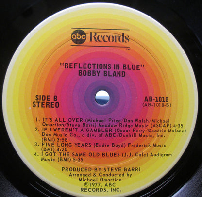 Bobby Bland : Reflections In Blue (LP, Album)