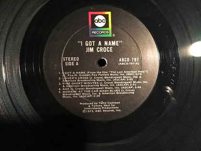 Jim Croce : I Got A Name (LP, Album)