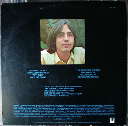 Jackson Browne : Late For The Sky (LP, Album, CSM)